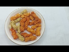 Biscotti di riso misto con acqua di mare e salsa di soia