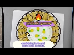 3D Probiotici Gummies riempite ((Pineapple Flavor)