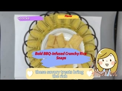 Cremaglioni di riso croccante a base di griglia per gli amanti degli snack saporiti