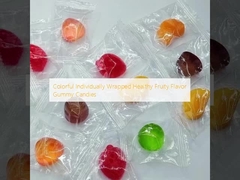 Gommose alla frutta sane, colorate e confezionate singolarmente